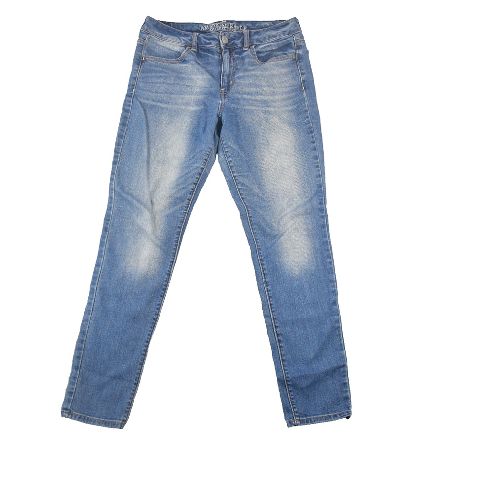 American Eagle Jegging Womens 8 (28x27) Hi-Rise Super Stretch Jeans Blue Denim